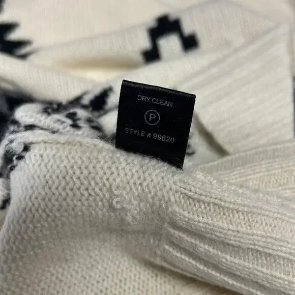 Skull Cashmere Brielle Wool & Cashmere Blend Sweater Size Small - Picture 7 of 9